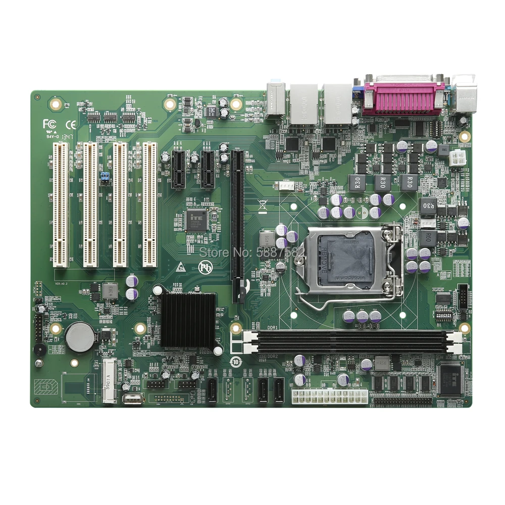 Intel H61 LGA1155 Industrial ATX Motherboard mit 6*Serial Port/4*PCI/2*LAN/3*PCIE SBC i3-3220 i7-3770