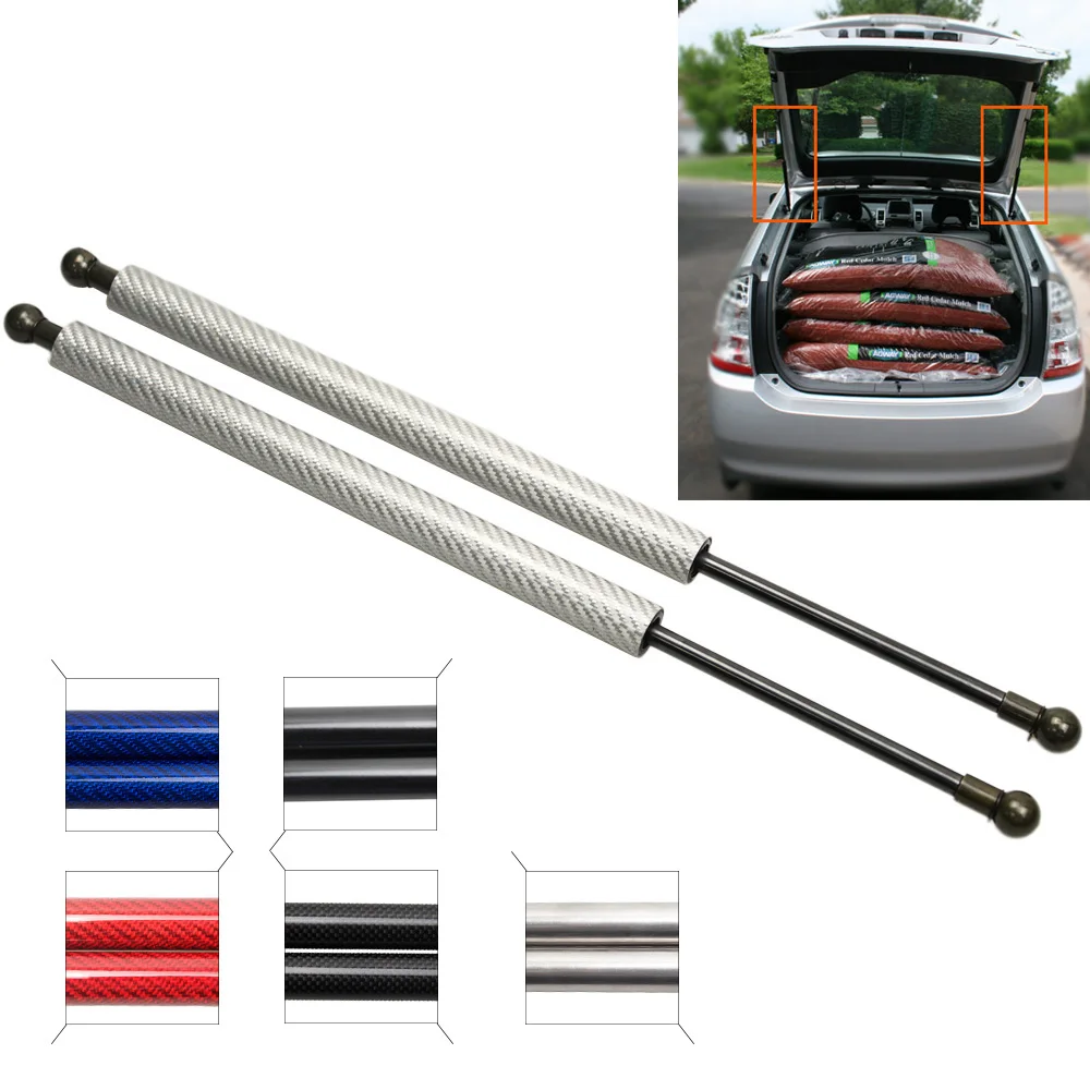 Rear Trunk Lift Support 1 Pair Auto Gas Struts Spring Charged For 2004 2005 2006 2007 Toyota Prius Hatch Boot 500MM