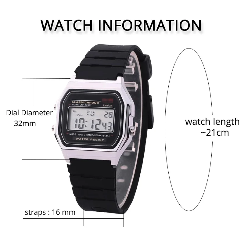 Luxury Gold Digital Women Watches Ultra-thin Sport LED Electronic Wrist Watch Luminous Clock Ladies Watch Girls montre femme