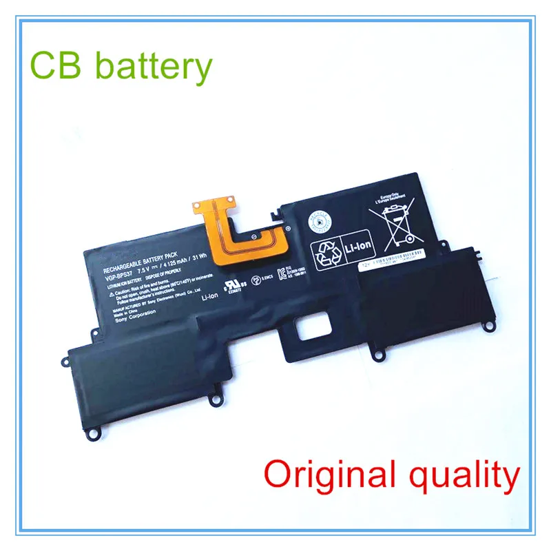 

7.5V 4125mAh Original New Laptop Battery VGP-BPS37 For SVP1121 SVP11227SCB Ultrabook VGP-BPS37 BPS37 31WH