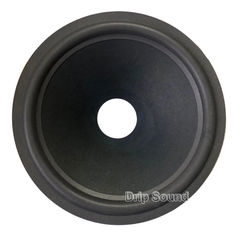 

12" inch OD295mm/11.61" ID65mm/2.56" Speaker Foam Folded Edge Drup Paper Cone Basin Vibrating Diaphragm Woofer Repair Parts