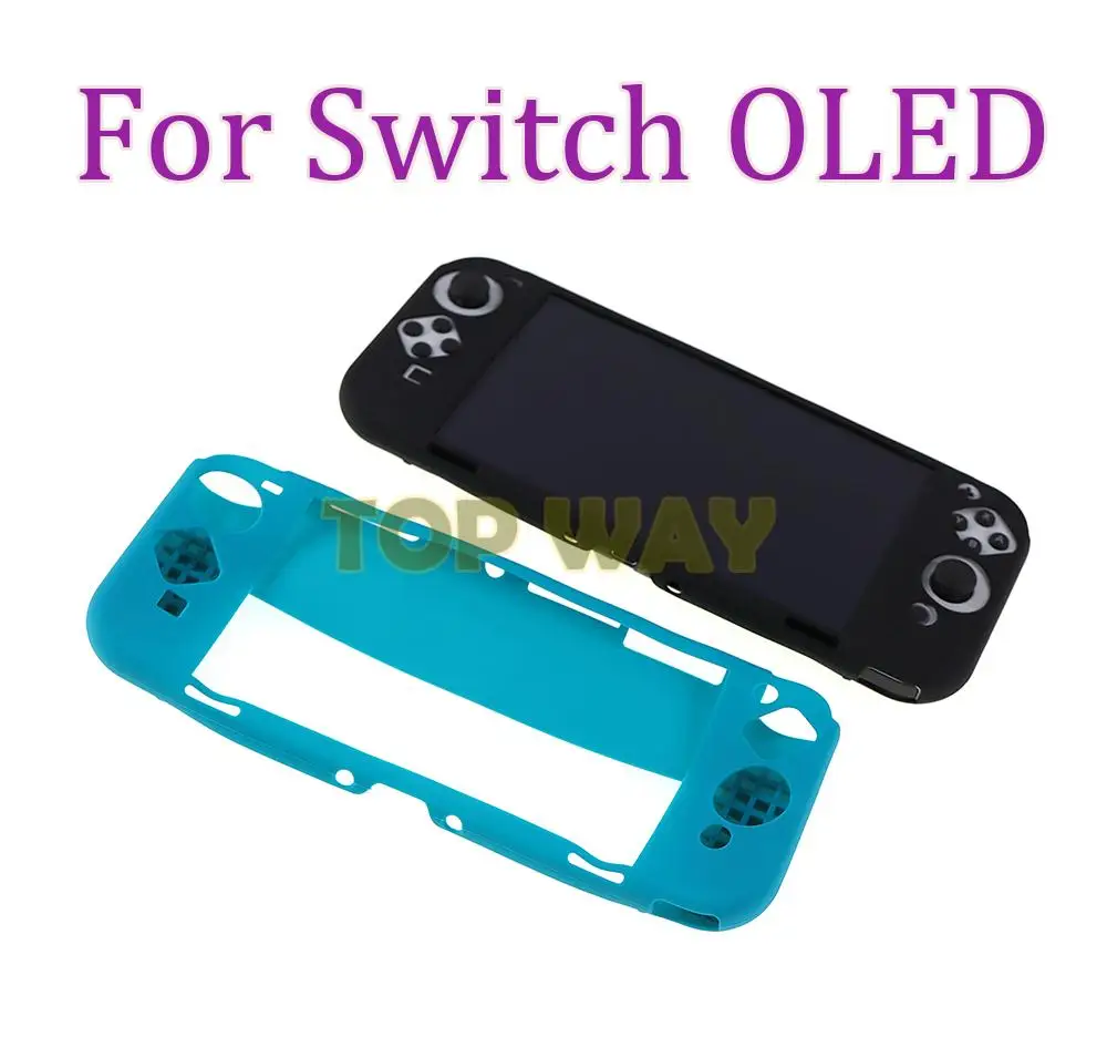 1PC Plastic Matte Screen Clear Protector Film Extra Sensitive Touch For Nintend Switch OLED Screen Protective Cover Skin