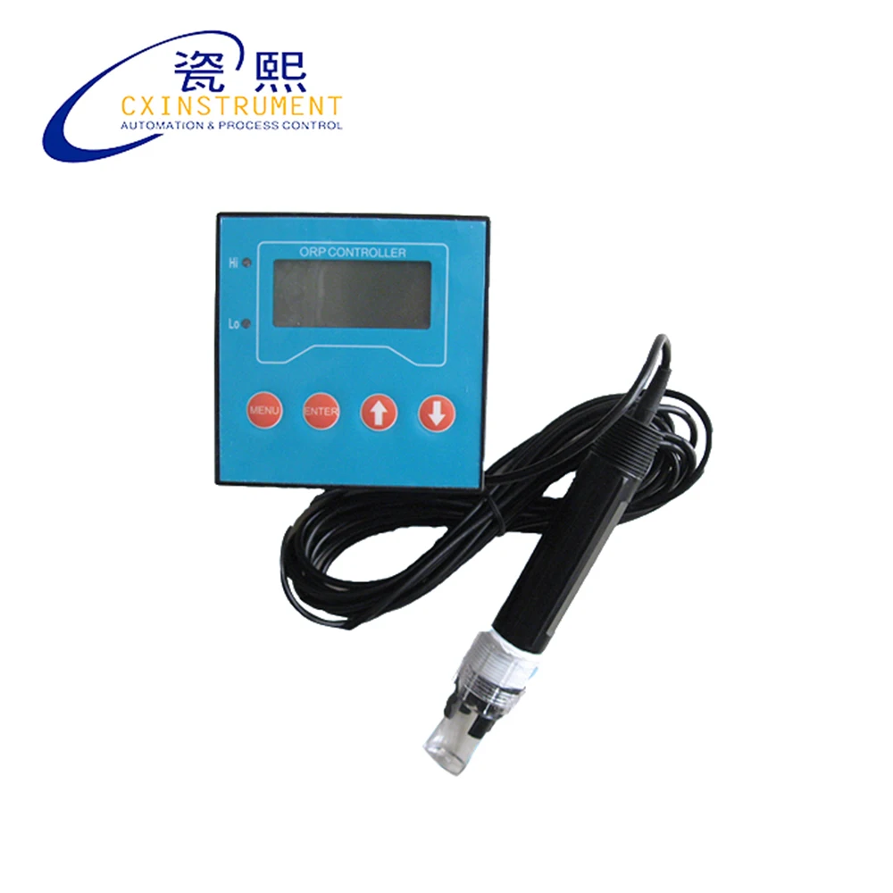 The Liquid ph meter With Sewage Water 5 meters Wire pH Electrode 4~20mA Output Local LCD Display pH Meter Tester