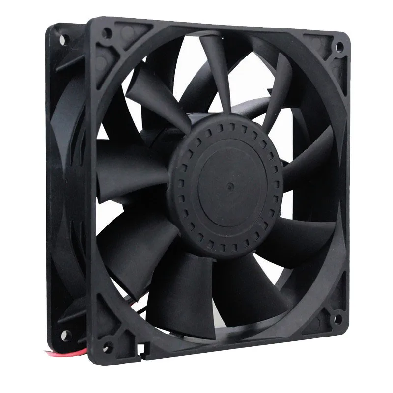 1Pcs Gdstime DC 24V 140x140x38mm 140mm Dual Ball Brushless Computer Case Cooler 140x38mm 14cm Axial High Speed PC Cooling Fan