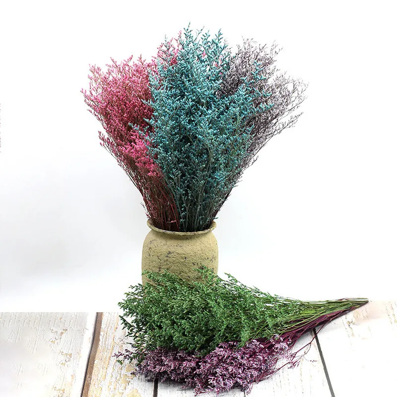 

100G Natural Plant Lover Grass Dried Flowers Not Wither Furniture Decoration Table Dekoration Wedding Scene Layout Home Decor