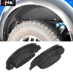 JHO Rear Wheel Well Liner For Ford F150 Raptor 2017-2020 4-door Crew Cab 2019 2018 Protective Guards Mudflaps Car Accessories