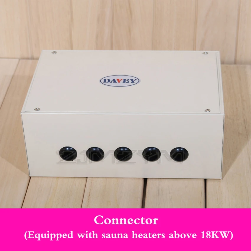 Sauna stove digital display external controller timing with light temperature dry steaming temperature control knob controller