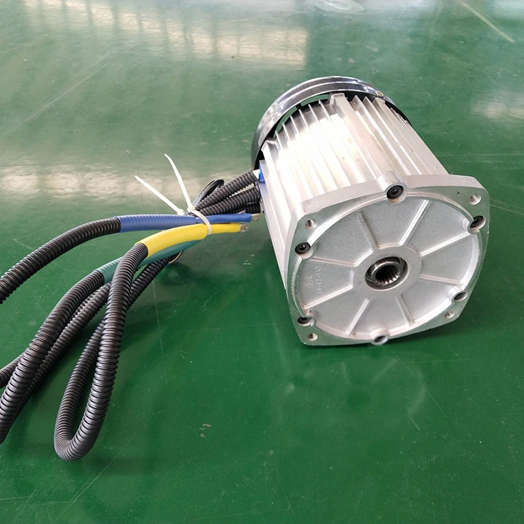 60V72V1500W2000W3000W 72V large and medium-sized new energy electric tricycle, truck motor, pure copper, square interface