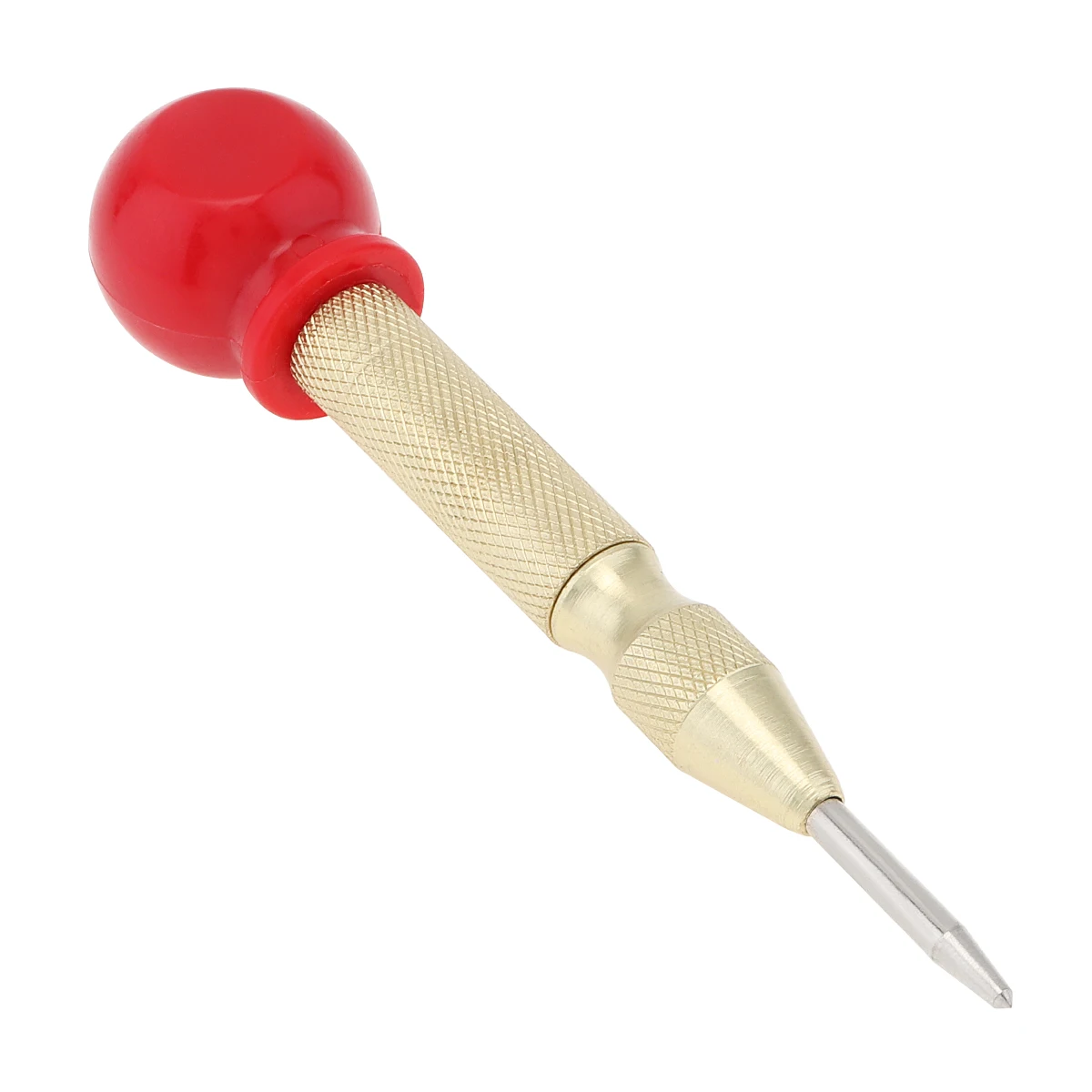 130mm HSS & ottone caricato a molla centro automatico punzone marcatura avviamento foro strumento trapano a mano per la lavorazione del legno metallo perforazione