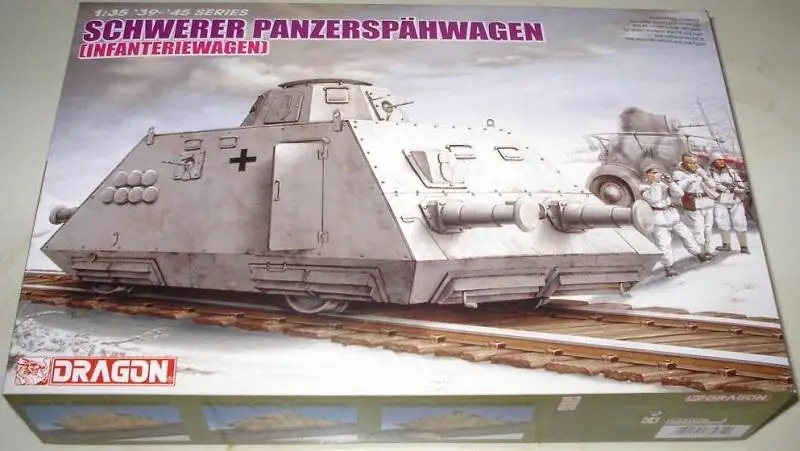 

Dragon 6072 1:35 SCHWERER PANZERSPAHWAGEN INFANTERIEWAGEN Model Kit