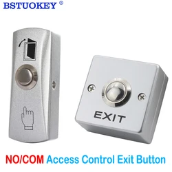 Z30 Z53 Zinc Alloy Access Control Switch NO/COM Push Button Door Release Electric Lock opener Door Exit Button