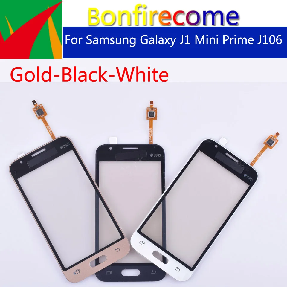 

50pcs\lot For Samsung Galaxy J1 Mini Prime J106 J106H J106F J106B J106M SM-J106F Touch Screen panel Digitizer Glass Touchscreen