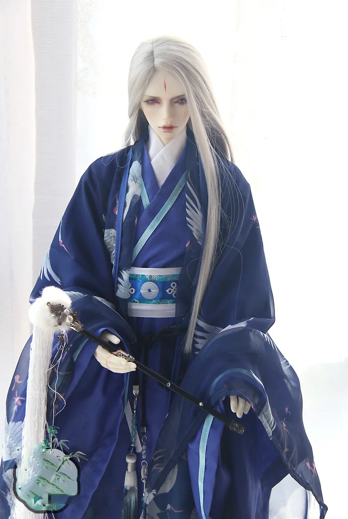 

1/4 1/3 BJD Clothes Ancient Costume Hanfu Samurai Dress For BJD/SD MSD SD13 SSDF ID72 80cm Strong Uncle Doll Accessories C0906