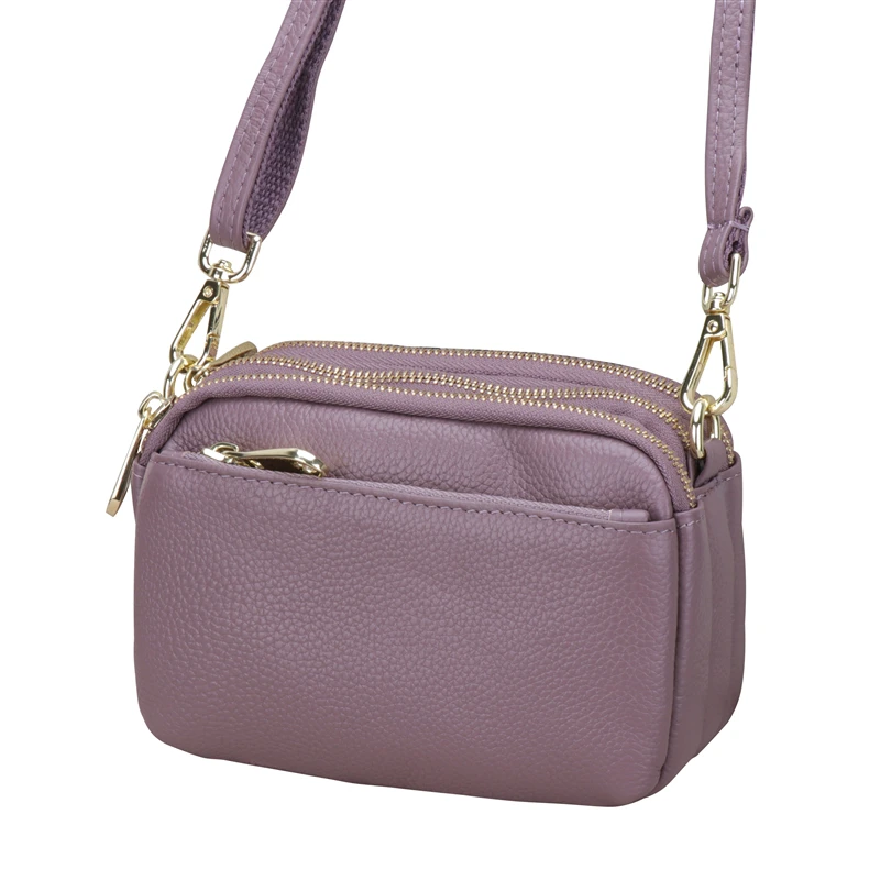 Genuine Leather Shoulder Bag Women\'s Luxury Handbags Fashion Small Crossbody Bags for Women Messenger Bag Female Purse Totes
