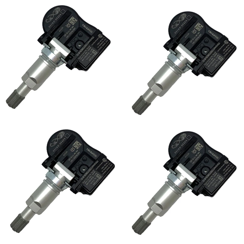 

4PCS TPMS For Kia Sportage QL 2016 K7 CADENZA Picanto Elantra 52933-D9100 TPMS Sensor Tire Pressure Monitoring System 433Mhz