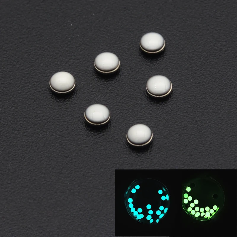 Green/Blue Luminous Pip Suitable For  Bezel Insert  Lume Pip 12 Clock Scale Watch Bezel Luminous Pearl Replace Parts