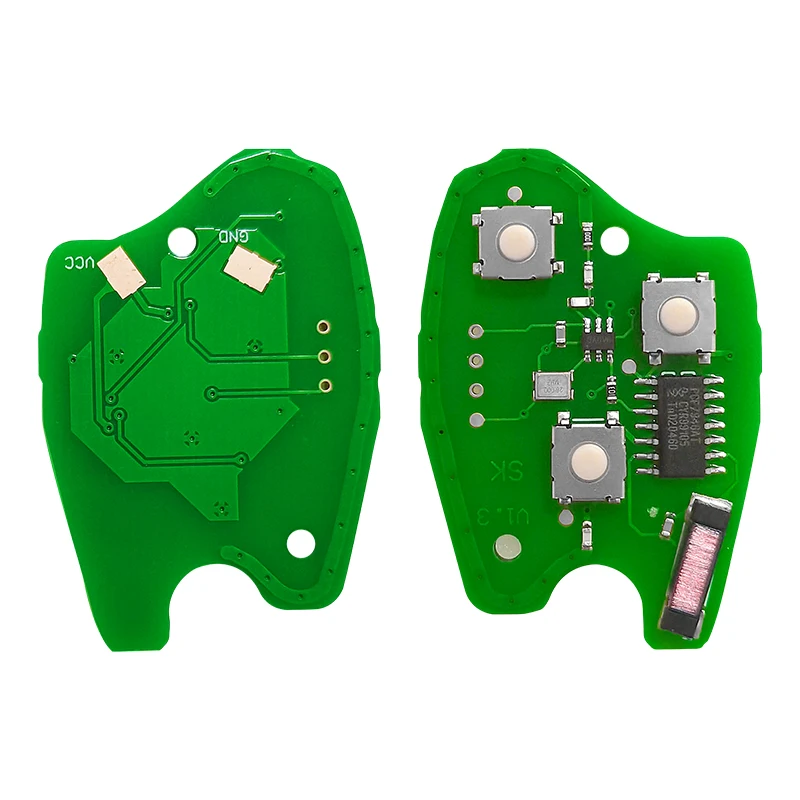 XNRKEY 3 pulsanti chiave remota PCF7946 Chip 433Mhz NE73/VAC102/VA2 lama per Renault Duster Clio 3 Twingo Dacia Logan Sandero Kangoo