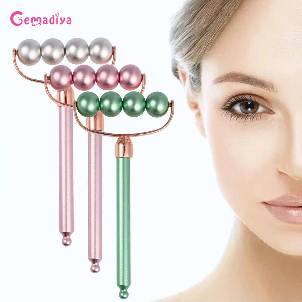 3D Roller Face-Lift Massager Facial Lifting Wrinkle Remover นวดสำหรับใบหน้าคอคางความงามบางเครื่องมือ