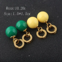 New Takerlama Super Vegetto Potara Earrings Black Son Goku Zamasu Earrings for Women Men Jewelry