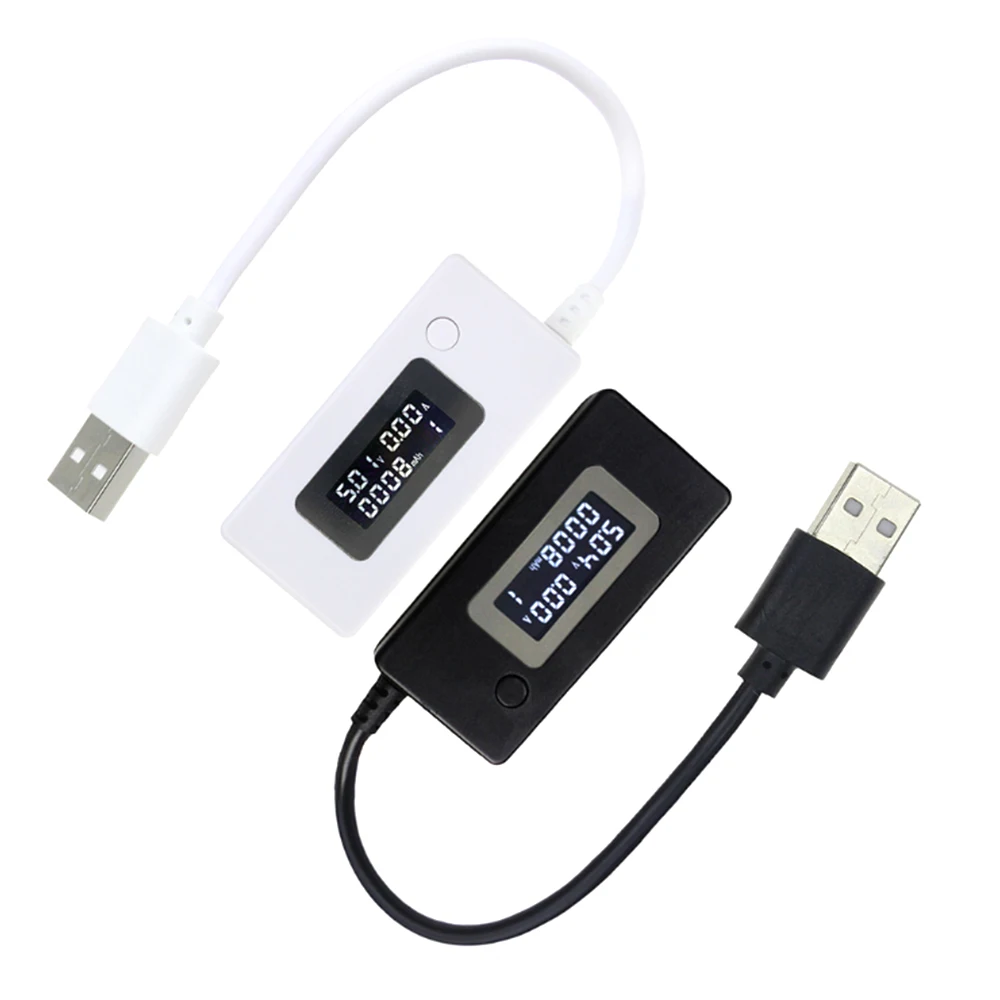 

Mini USB 3V-15V LCD Display Voltage Current Capacity Monitor Detector Mobile Power Tester