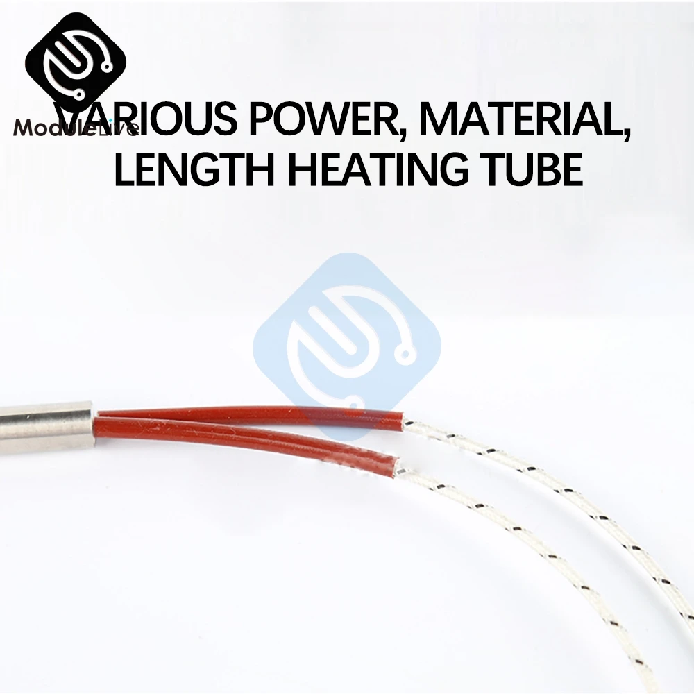 Electric Cartridge Heater Element 220V 6mm Tube Diameter Stainless Steel Tubular Heating Element Wattage 100W 3 Seconds Heating