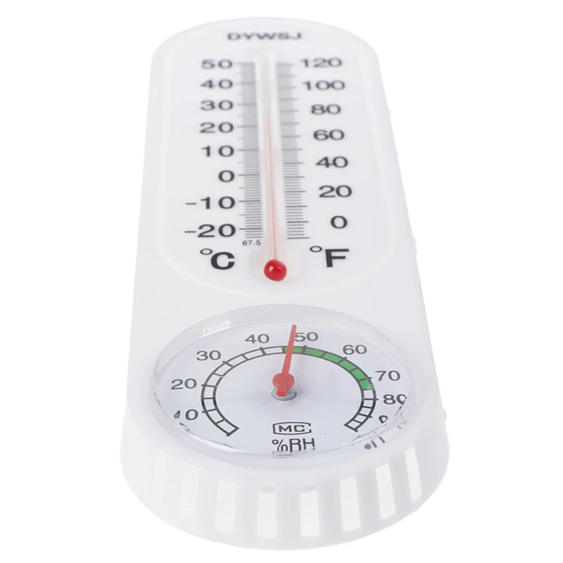 Wall-mounted Household Analog Thermometer Hygrometer Humidity Monitor Meter