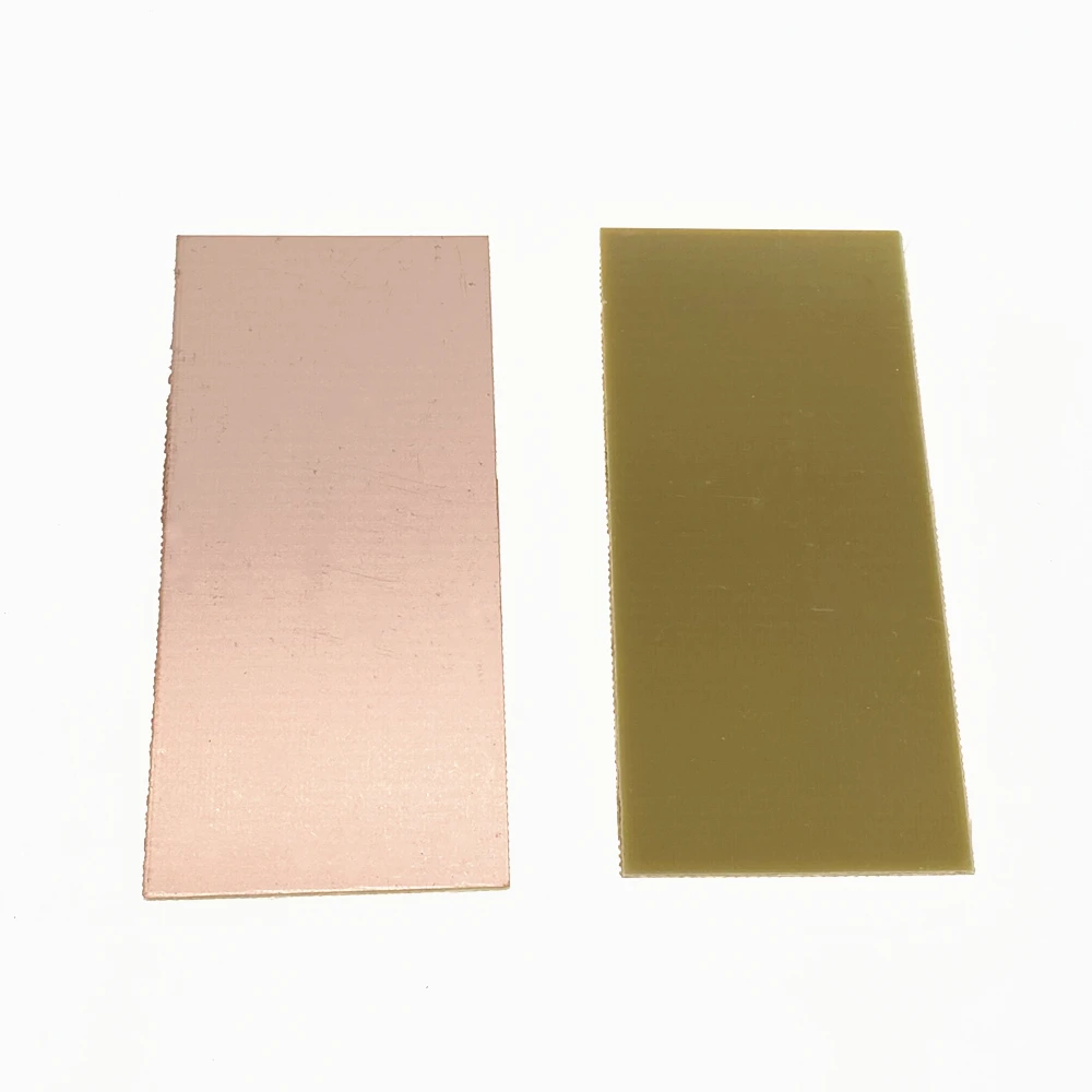 5 pcs PF PCB 5*10cm Single Side Copper Clad plate DIY PCB Kit Laminate Circuit Board 5x10cm 50x100x1.5mm