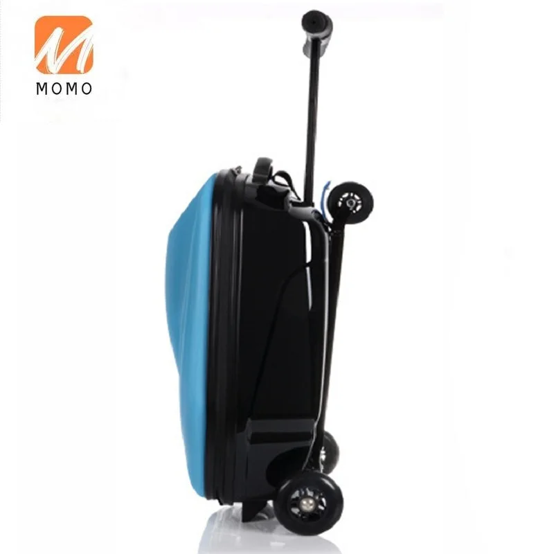 100%PC Fashion 21-Inch Student Suitcase Scooter Boy Cool Cover 3D Business Travel Luggage Boy