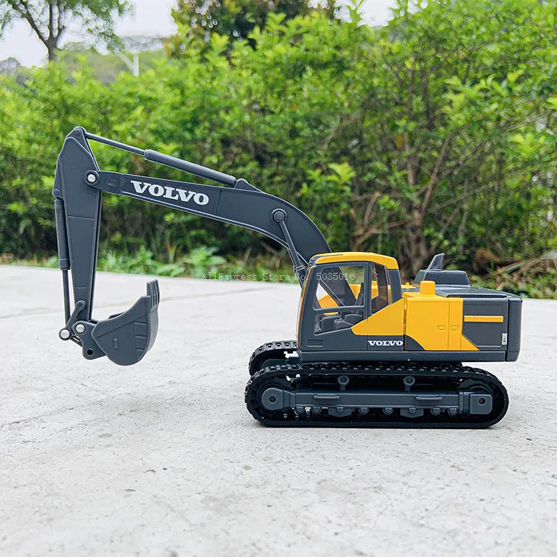 

Bburago 1:50 Volvo excavator model high imitation die casting metal children toy boyfriend gift simulation alloy car collection