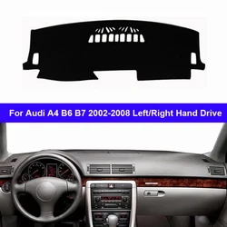 Car Dashboard Cover Dash Mat Carpet Rug For Audi A4 B6 B7 2002 2003 2004 2005 2006 2007 2008 LHD RHD 2 Layers Sunshade Auto Cape