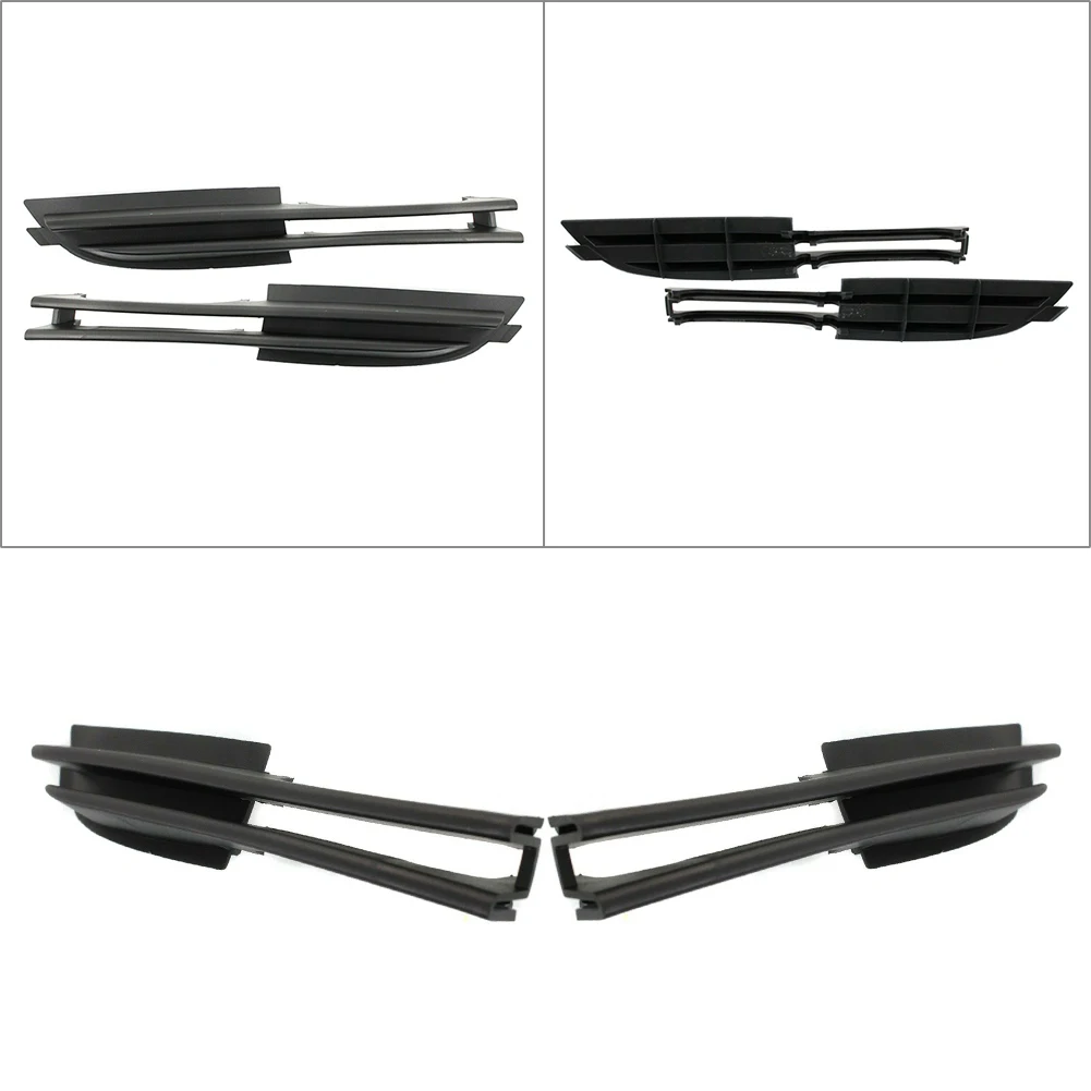 2Pcs Black Car Front Bumper Brackets Holder For BMW 3 Serier 320i 323i 325i 325xi 328i 330i 330xi 51117032613 51117032614