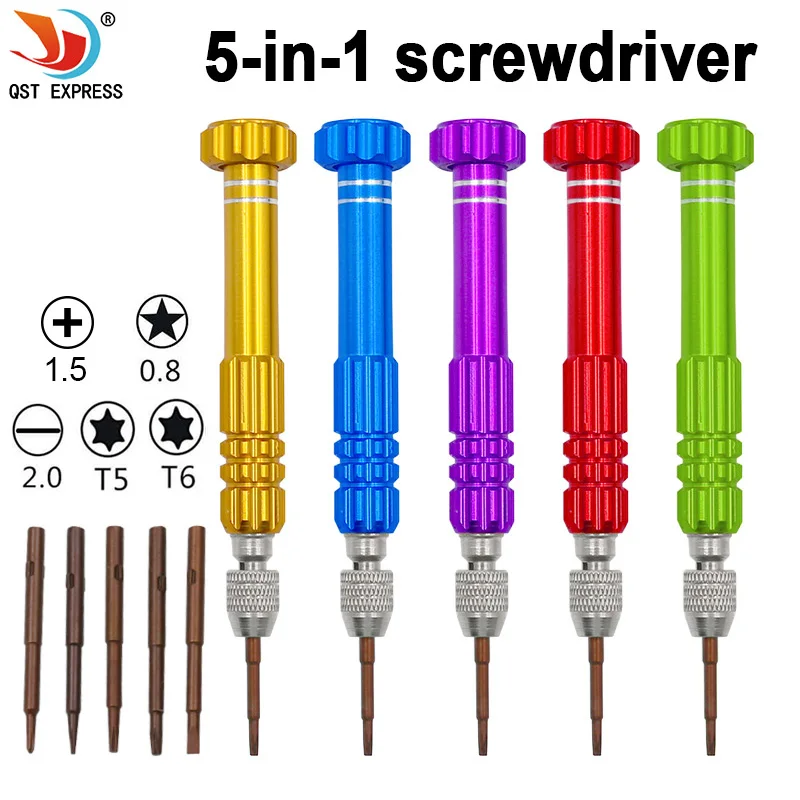 

5in1 Screwdriver Repair Kit Screwdriver Sets Phone Opening Tools Phone Repair Tools for Iphone Nokia Samsung Sony LG HTC