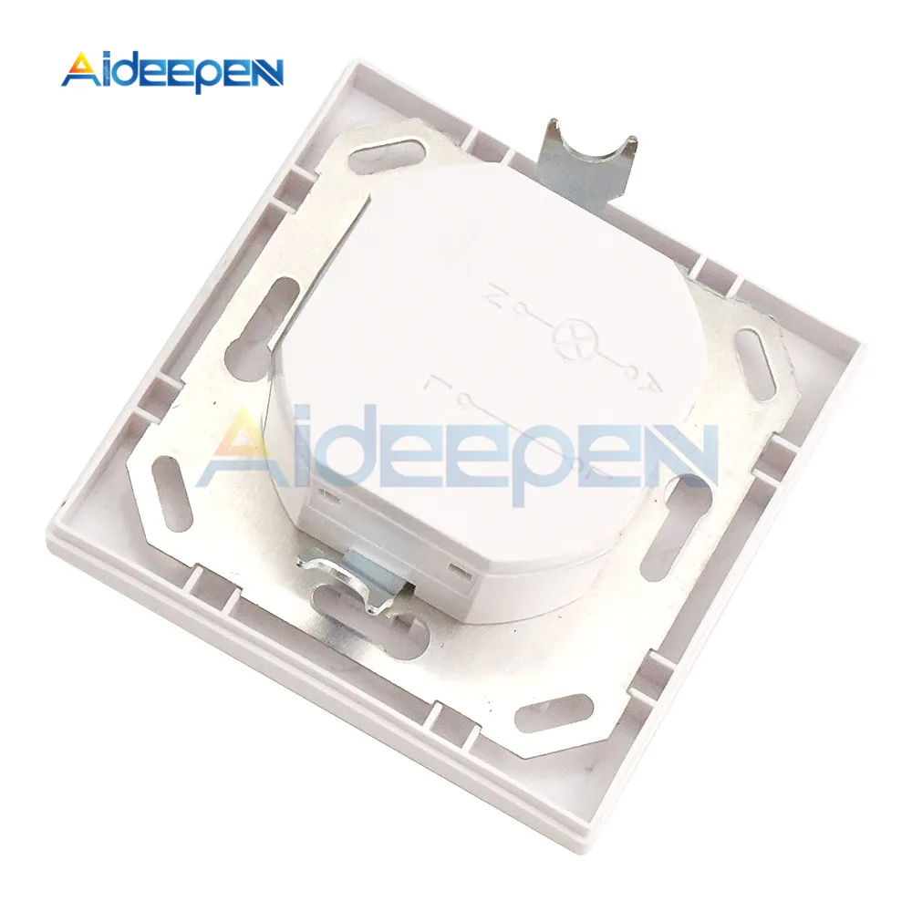 AC 110V-220V LED PIR Infrarot-Detektor IR Infrarot-Bewegungssensor-Schalter Ein/Aus Wandschalter mit Einstellbarer Zeitverzögerung für Zuhause – Detail 15