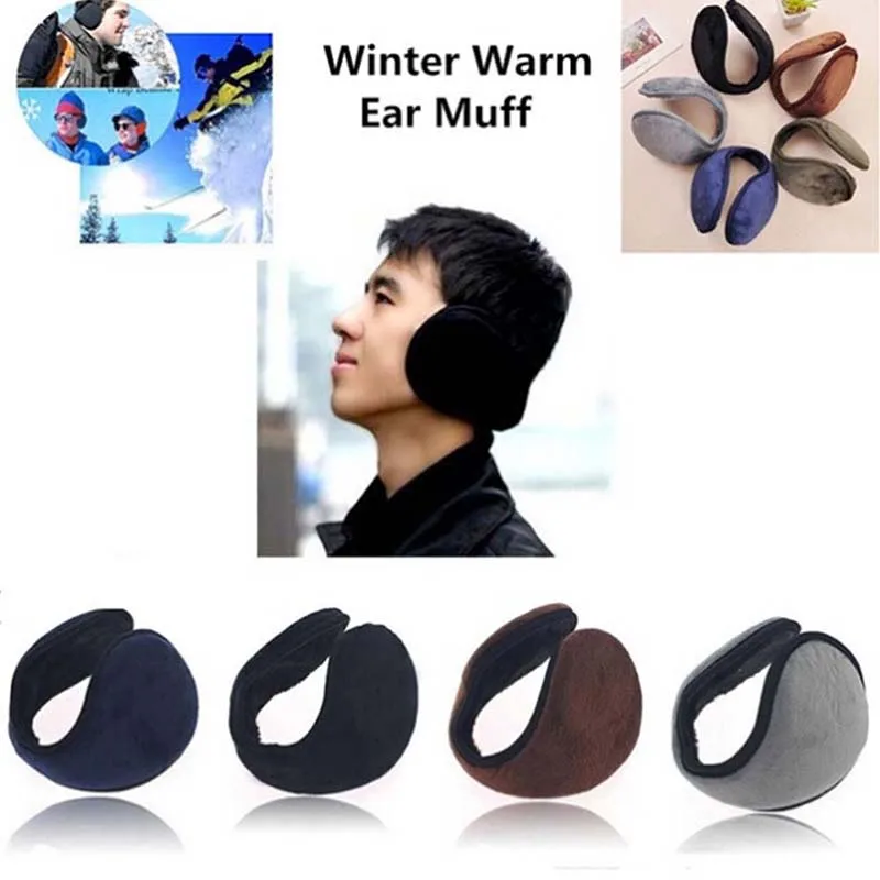 1pcs Ear Muffs Winter Ear Warmers Fleece Earwarmer Men Women Behind The Head Band