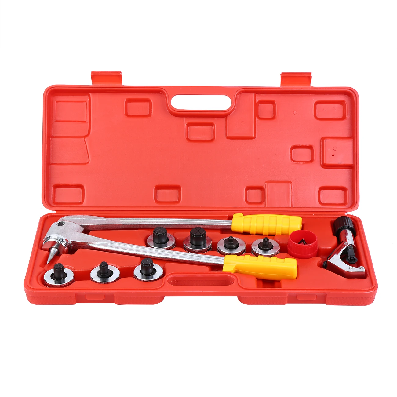 Hydraulic Manual Tube Expander 7 Lever Expander Tools Kit HVAC For Copper Tube Flaring Tools 3/8\