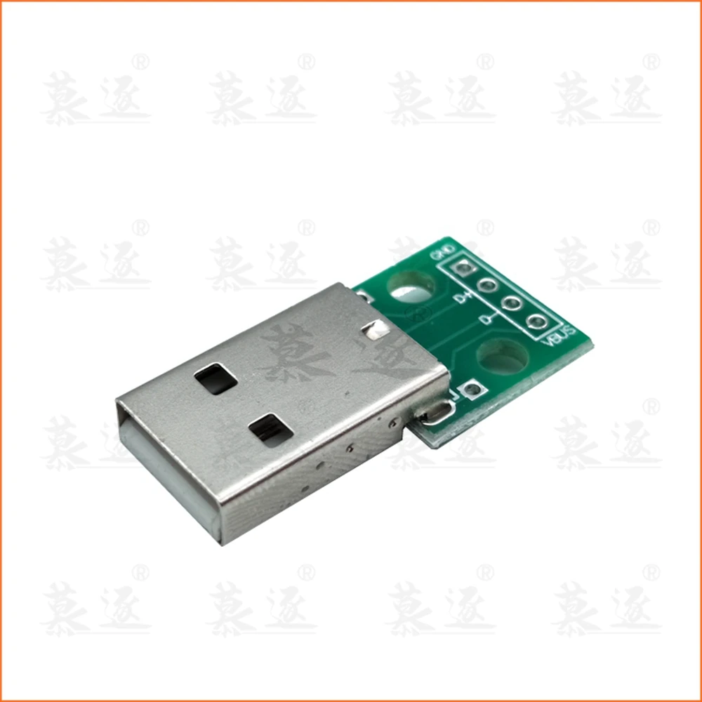1PC Micro Mini USB USB A Male USB 2.0 3.0 A Female USB B Connector Interface to 2.54mm DIP PCB Converter Adapter Breakout Board
