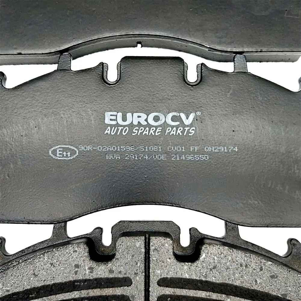 Spare Parts for Volvo Trucks VOE 21496550 21024702 23149532 WVA 29174 Brake Pad Set