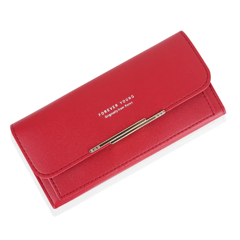 2022 Fashion Wallet Women's Purse Wallet Card Holder Female Clutch Long Purse Multi-card Holder Luxury Designer Lady Coin Purses