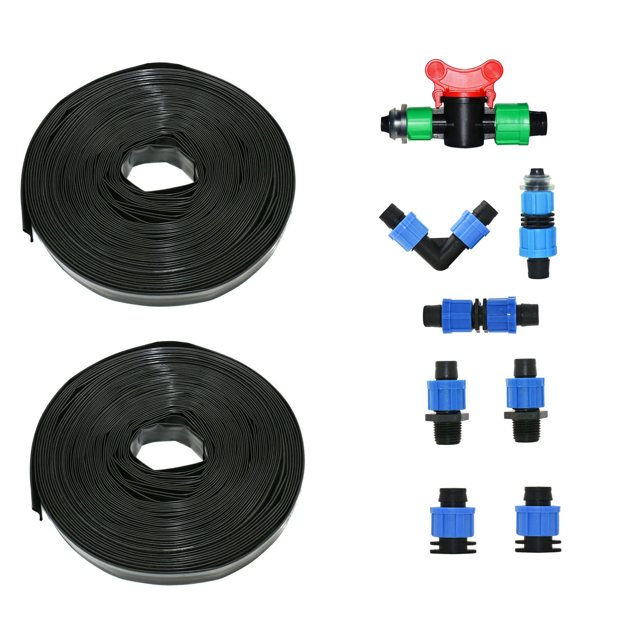 

16mm Drip Tape For Irrigation Drip Irrigation System Kit Tape Watering 0.2mm Wall Thickness Spacing 150mm 300mm