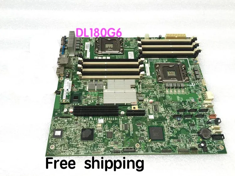 Suitable for HP DL180G6 Server motherboard DL180 G6 608865-001 594192-001 507255-001 Mainboard 100% tested fully work