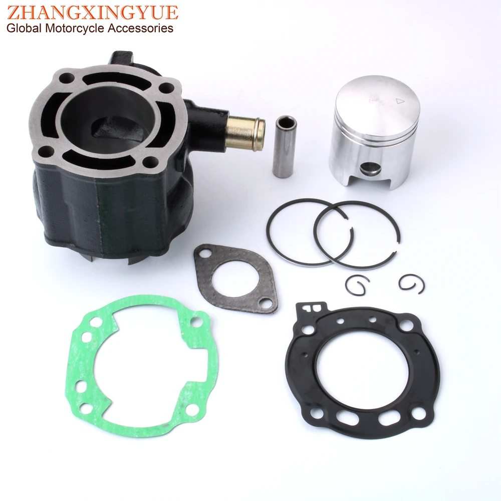 Scooter 70cc Big Bore Racing Cylinder Kit for Atala Hacker 50 Skeggia 50cc LC 47mm/12mm 2-Stroke