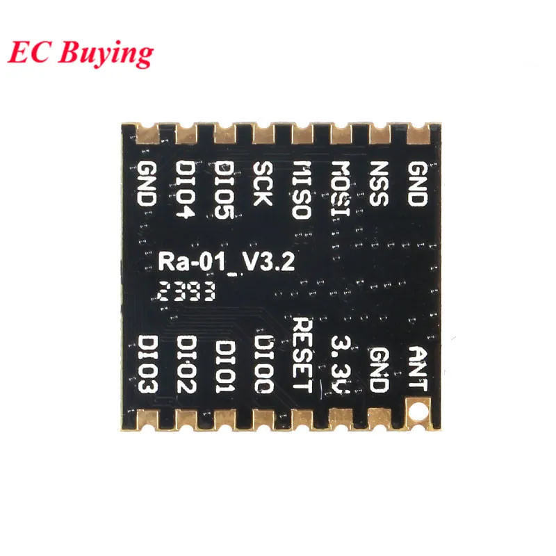 10 szt./1 szt. SX1276 Ra-01H Moduł bezprzewodowy LoRa z rozproszonym spektrum RF do komunikacji 868MHz 3.3V Interfejs szeregowy SPI Adapter Ra-01 — zdjęcie 7