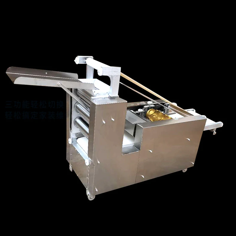 Большая упаковочная машина для пельменей, формовочная машина для лапши из нержавеющей стали, коммерческая машина для прессования лапши