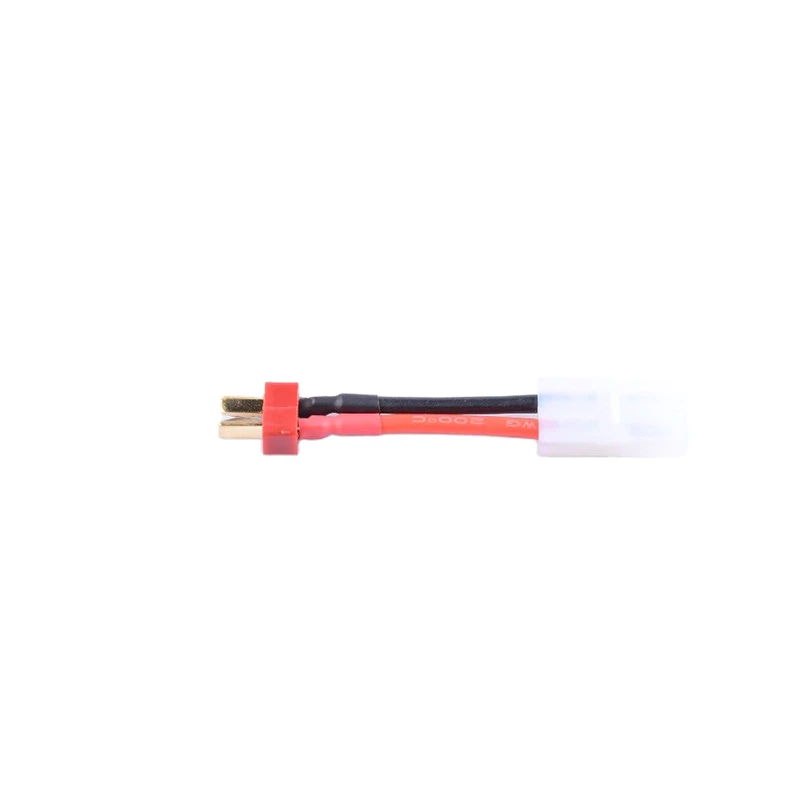 

2 pcs Male T-Plug /Deans To Female Tamiya Battery Adapter 14awg RC Battery Charging Cable 40mm