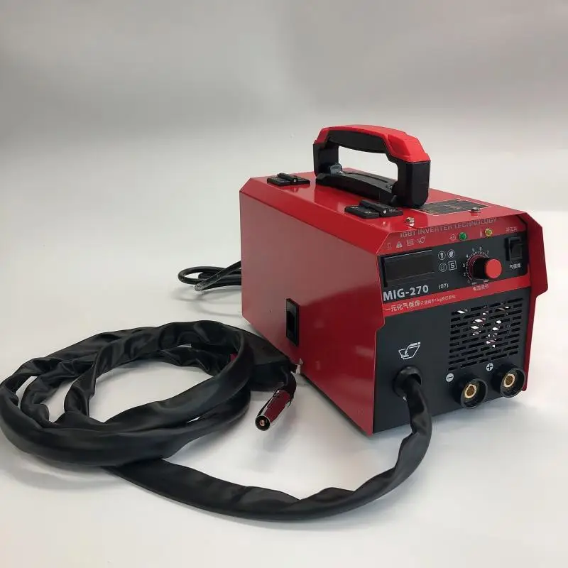 Mini gas shielded welding machine/small welding machine 220V household