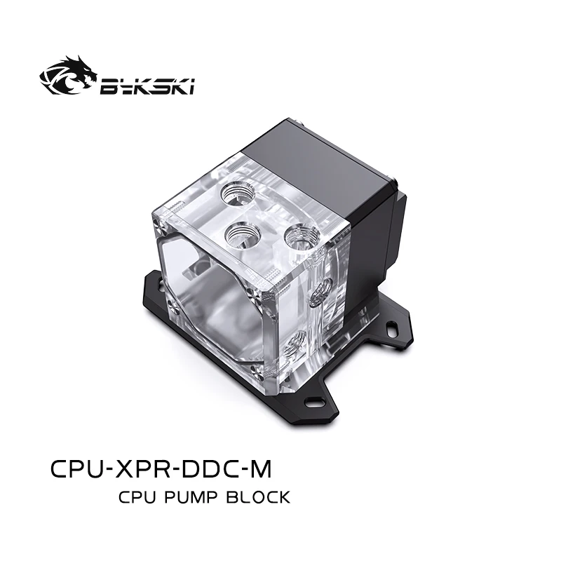 Imagem -02 - Bykski-cpu Bomba Water Block Reservoir Combo Conjunto para Amd Rgb Lighting Processor pc Water Cooling Kit Cpu-xpr-ddc-m