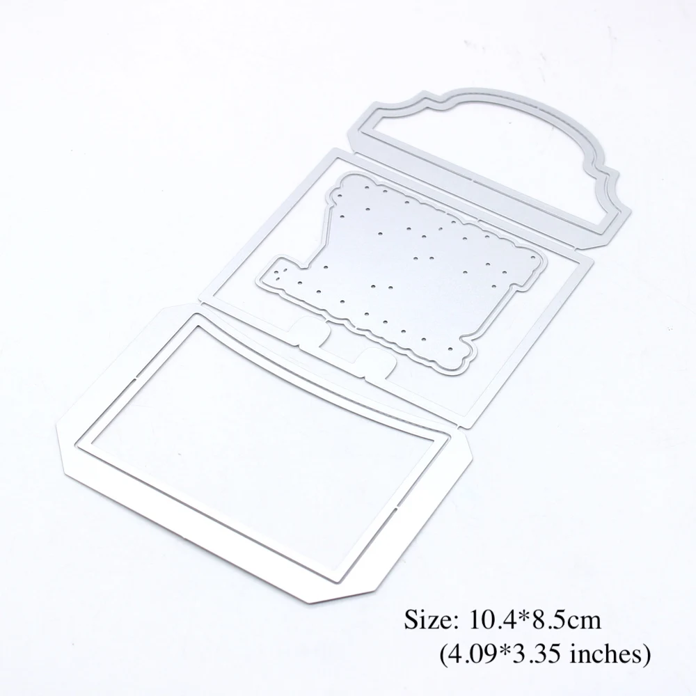 KSCRAFT Memorydex with Envelope Metal Cutting Dies Stencils for DIY Scrapbooking Decorative Embossing DIY Paper Cards