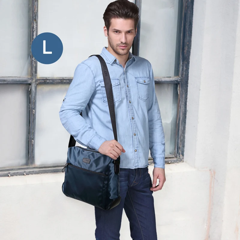 New Men\'s Shoulder Bag British Fashion Casual Style High Quality Design Multi-function Large Capacity Messenger Bag Men XA28C