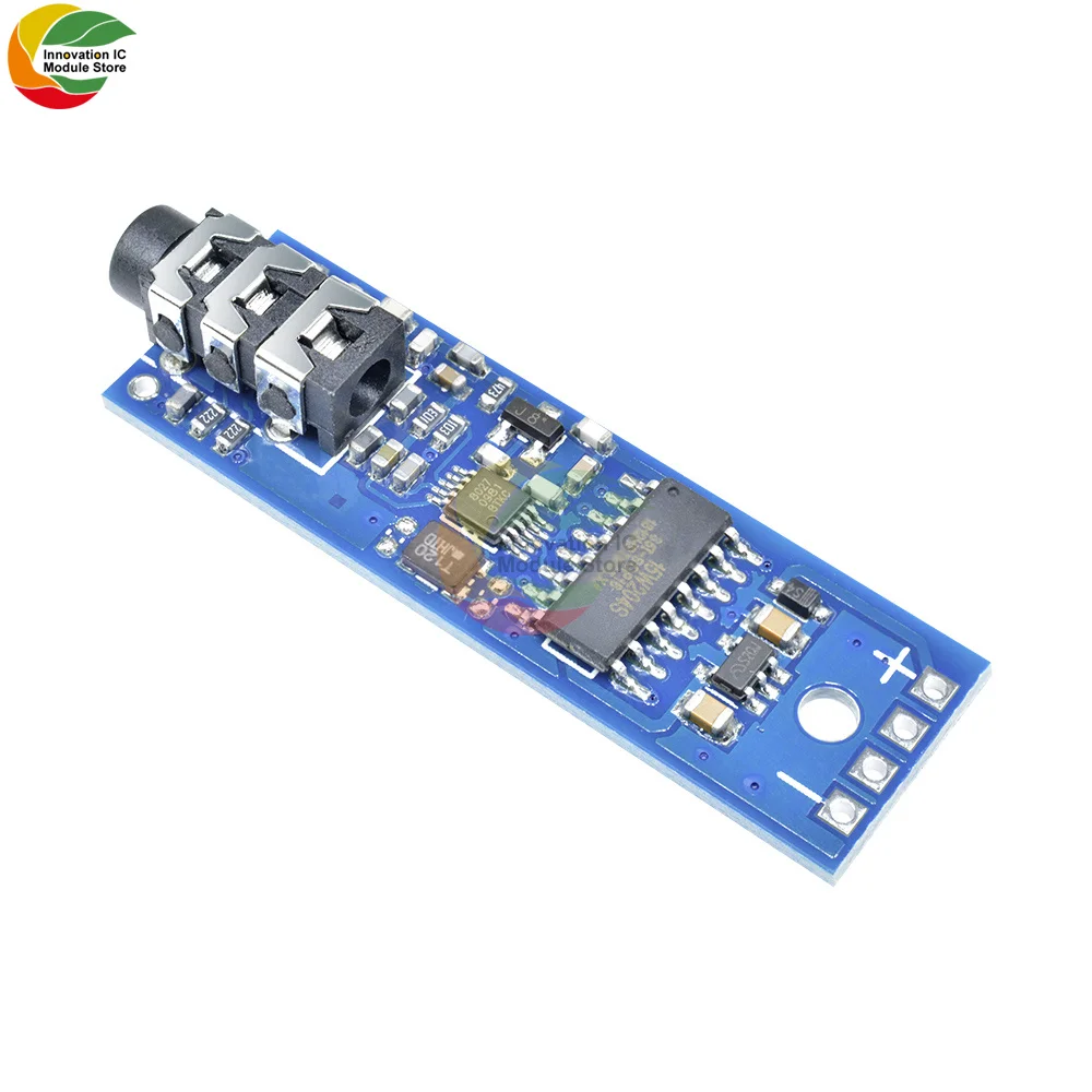 Phase-locked Loop FM Transmitter Module 76-110MHz FM Transmitter Module Stereo DC 3-6V 35MA Wireless Audio Transmission Module