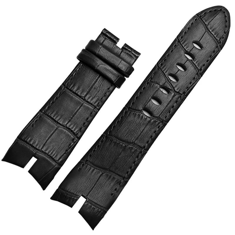 Genuine Leather Watchband 26mm For Roger Dubuis For EXCALIBUR series watch band strap 42mm dial RDDBEX0405 Men\'s Accessories